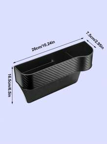 Car Seat Gap Storage Organizer - Large Capacity Design, Easy To Access, Prevent Items From Falling, Simple Installation, Suitable For Most Cars, SUVs And Trucks - Perfect For Driver And Passenger Seats, Easy To Use, Keep The Car Tidy, Car Storage Box Car Seat Gap Armrest Box Storage Box, Car Supplies Good Things Practical Mobile Phone Placement Box