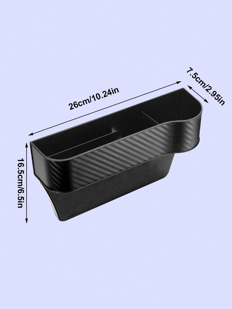 Car Seat Gap Storage Box - Large Capacity Design, Convenient Access, Prevents Items From Falling, Easy Installation, Suitable For Most Sedans, SUVs And Trucks - Perfect For Driver And Passenger Seats, Easy To Use, Keeps Car Interior Tidy, Car Seat Gap Storage Box, Armrest Storage Box, Practical Phone Holder - Multicolor - View 8