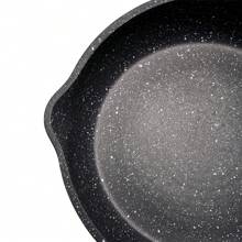 YUNRUX 20cm Frying Pan Non-Stick Frying Pan Black Frying Pan Non-Stick Coating - Black - View 6
