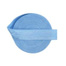 Bristlegrass Elástico plegable brillante FOE de 5/8", 3/4", 1", 15mm, 20mm, 25mm, cinta de satén de spandex sólido, cinta de tela para diademas, ligas para el cabello, pulseras, ropa interior, lencería, vestidos, adorno de costura