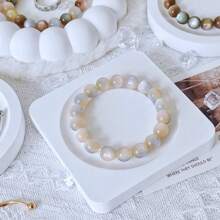 1 件珠宝戒指、手链、耳环展示托盘、多个 INS 风格石膏珠宝支架托盘、高端白色珠宝架，用于珠宝展示、家庭组织、摄影道具、节日礼物、情人节、母亲节旅行收纳整理器