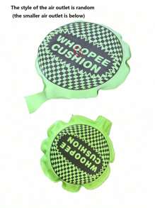 1 件搞笑放屁垫 - 非常适合愚人节和恶作剧，独特的新奇恶作剧礼物，创意字母图形放屁袋玩具，适合成人，搞笑放屁袋，愚人节万圣节恶搞海绵放屁垫搞笑玩具 - 均碼 - 查看 7