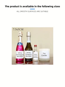 1/2/4/6/12PCS Wedding Proposal Wine Labels Custom Photo Stickers - Waterproof "Will You Be My Bridesmaid" Gift Set For Bachelorette Party/Bridal Shower/Rehearsal Dinner, Maid Of Honor Anniversary Gifts, Engagement Party Favors Couple Gifts For Her/Him Black & White Design