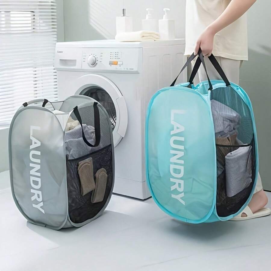 Foldable Printed Laundry Basket, Dorm Essentials, Storage Basket For Small Items And Plush Toys, Laundry Hamper