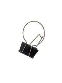 1pc Stainless Steel Clip-On Cup Holder - Easy Install, Wall-Mounted Mug & Tabletop Drink Organizer For Home And Office, Utility Hooks