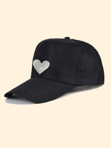 1 Pc Child Heart Baseball Caps Embroidery Visor Hats Casual Baby Sun Hat Versatile Snapback Cap For Kids 8-16 Years - Multicolor - View 8
