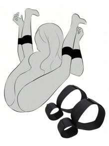 SM Product 1 Pair Of Hand And Leg Restraints, Male And Female Handcuffs, Leg Cuffs,Sex,Sexy Hand And Foot Restraints, Leg Restraint Toys, Sex Aids, Bondage Toys, Adult Sex Toys.