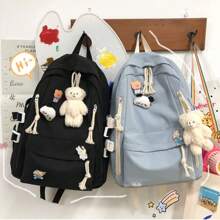 2025 nouveau sac pour femme cartable japonais femme ins niche Harajuku mignon cartable femme voyage ordinateur sac à dos étudiante version coréenne lycée junior lycéenne sac à dos grande capacité simple sac à dos