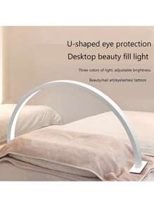 USB Simplicity LED Desktop Lamp Home Decor Fixtures Minimalist Desk Lamps Black /White Table Lamps Cool White Aluminum Alloy High Brightness Multi-Purpose USB Wiring Beauty Decoration Fixtures For Beauty Salon Manicure Embroidery Eyebrow Tattoo Luxury Home Decor Makeup Lamp Home Decor Fixtures Table Lamps