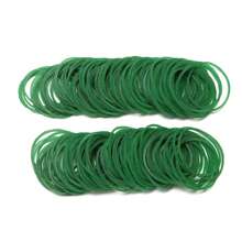 100pcs/Pack 38mm Diameter Elastic Rubber Bands, High Elasticity Office Supplies Binding Rope - Multicolor - View 10