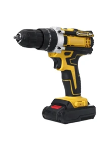21V 无绳电钻套装 - 串珠和珠宝制作家用工具套装，包含锂电池、钻头套装和 LED 灯 - 非常适合 DIY 和家居项目，情人节男士礼物 - 彩色 - 查看 8