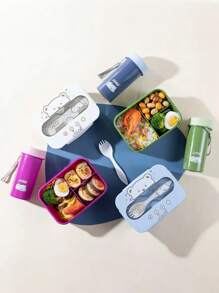 Custom High-Quality Takeout Portable Lunch Box, Plastic Bento Lunch Box, Large Capacity Lunch Box, Outdoor Lunch Box, Stylish Takeout Portable Meal Box