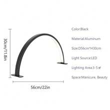 USB Simplicity LED Desktop Lamp Home Decor Fixtures Minimalist Desk Lamps Black /White Table Lamps Cool White Aluminum Alloy High Brightness Multi-Purpose USB Wiring Beauty Decoration Fixtures For Beauty Salon Manicure Embroidery Eyebrow Tattoo Luxury Home Decor Makeup Lamp Home Decor Fixtures Table Lamps