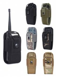 1000D Molle Radio Walkie Talkie Pouch Waist Bag Holder Pocket Portable Interphone Holster Carry Bag For Hunting Camping