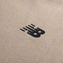 New Balance 男士短袖 T 恤上衣，运动休闲健身跑步 T 恤，AMT51374-SOT - 駝色 - 查看 4