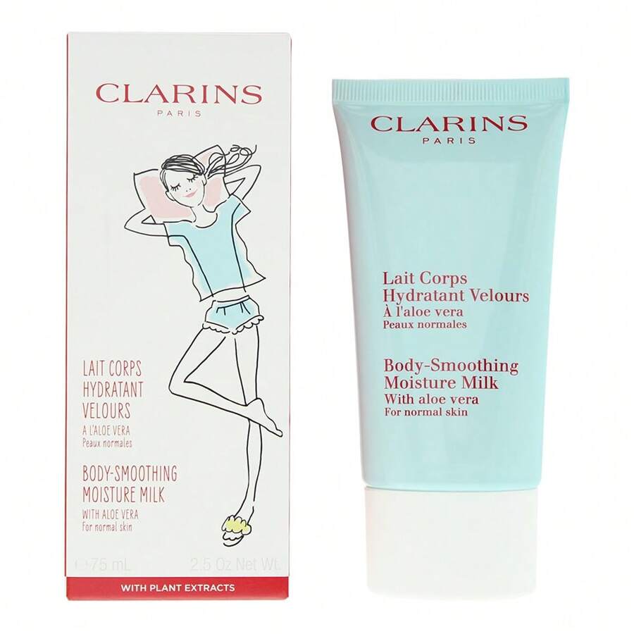 Clarins Body Smoothng Moisture Milk 75ml With Aloe Vera - Clear - View 1