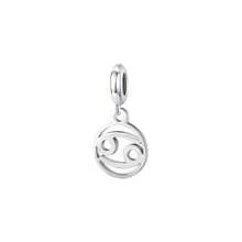 1pc 12 Zodiac Signs Collection Pendants & Charms(Aries/Taurus/Gemini/Cancer/Leo/Virgo/Libra/Scorpio/Sagittarius/Capricorn/Aquarius/Pisces) - Silver - View 10