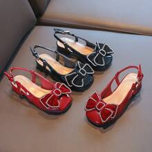 Kids Heeled Sandals - 黑色 - 查看 2