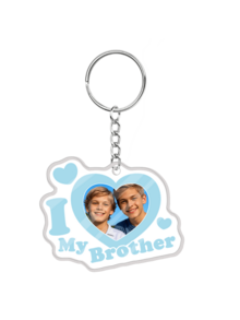 1 Personalized Acrylic Photo Key Chain, High-Definition Printing, Good Family Gift, Gift For Brothers And Sisters, Special Gift For Father's Day And Mother's Day, Customized Portrait Key Chain, Family Warm Gift, Family Backpack/Car Key Chain Gift, Customized Photo Customized Acrylic Key Chain, Asymmetric Acrylic Car Key Chain, Backpack Pendant - Multicolor - View 8