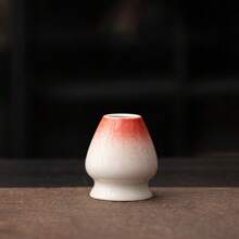 日本陶瓷抹茶茶筅架绿茶茶筅碗竹制搅拌器研磨器刷茶具架茶具配件茶具 - 彩色 - 查看 13