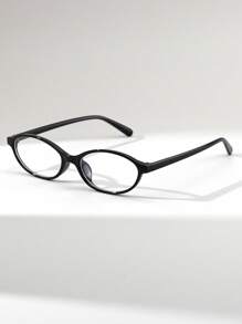 1 件装女士窄款猫眼复古时尚街头风平板眼镜