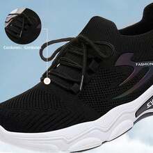 Women Casual Shoes - 黑色 - 查看 4