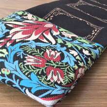 1pc Vibrant Floral & Plants Tarot Wrap Pouch Bag Jewelry Storage Bag Tarot Tablecloth Altar Cloth Oracle Angel Card Rune Wrap Pouch Bag Divination Witchcraft Astrology Supplies