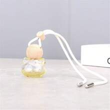 1 件 10ml 透明香水补充瓶，汽车吊坠瓶，汽车挂饰，香薰瓶，适用于香水、香薰、精油家居浴室装饰 - 無色 - 查看 2