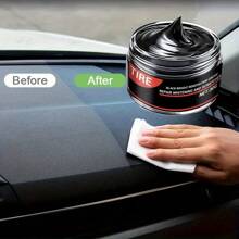 汽车内饰修复膏 - 更新和修复变色、破裂的座椅和仪表板。也适用于轮胎和橡胶护理 - 30克 - 查看 4