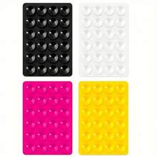4 pezzi/2 pezzi Impugnatura in silicone per telefono, adatta a tutti i modelli di telefono, supporto adesivo per telefono, maniglia adesiva per telefono senza mani, supporto per impugnatura del telefono per selfie e video compatibile con , telefono Android, regalo per compleanni, famiglia, amici, supporto per telefono, accessori per telefono