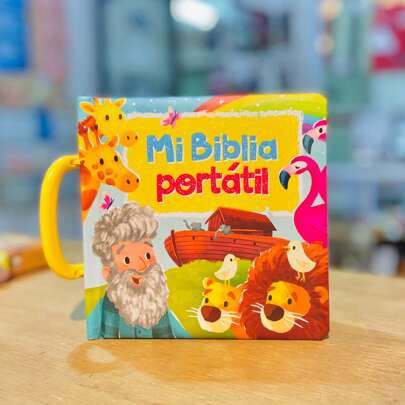 Mi Biblia Portátil Para Niños Pasta y Hojas Duras
