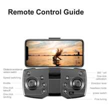 1PC Drone SD Camera, One-Click Take-Off And Landing, One-Click Return, Intelligent Obstacle Avoidance, One-Click 360° Stunt Rolling, Quadcopter, Entry-Level Foldable Remote Control Drone