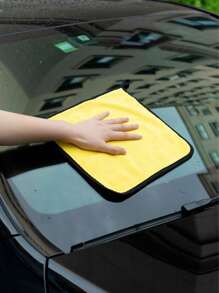 10pcs/1pc/2pcs/5pcs Ultrasoft Car Wash Microfiber Towel Car Cleaning Drying Cloth Car Care Cloth Detailing Car WashTowel ,500GSM Polishing Waxing Auto Detailing Towel Cloth Never Scrat