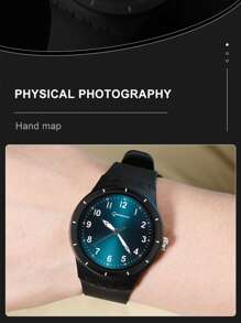 INS Style Boys' Simple Fashion Waterproof Luminous High-Quality Shockproof Anti-Fall Children's Watch