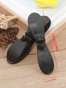 1 件装纯色塑料电线整理器家用电器电源线收纳插头支架居家必备