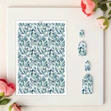 CYFUN DESIGN 1 件花朵花卉软陶瓷耳环水转印纸彩绘小花手工粘土一次性水溶性贴纸返校，返校，学校用品 - 彩色 - 查看 22