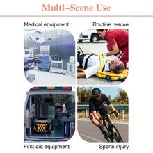 Manual Stair Chair Emergency Evacuation Lifting Climbing Wheel Chair 2 Wheel - Orange - View 7