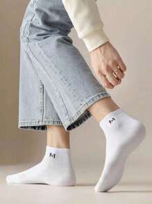 5/10 Pairs Women Casual Soft Breathable Boat Socks - Multicolor - View 2