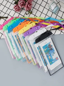 5pcs. Mobile Phone Waterproof Bag Can Touch Screen. Diving Kit Swimming Takeout Rider's Spa Dust Bag Waterproof Phone Case.