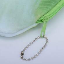 1 pieza Estuche de lápices de peluche creativo y divertido en forma de verdura, de gran capacidad para guardar lápices y bolígrafos