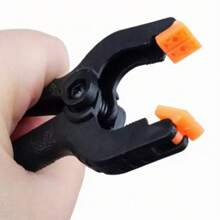 10 piezas de Abrazaderas de muelle de 2 pulgadas, adecuadas para trabajos de carpintería, taller en casa y proyectos de bricolaje - Negro - Ver 4