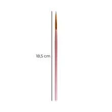 Arte Seducao Kit Of 12 Brushes Fine Tip Nail Decoration Make-Up Delineated Multipurpose Delicate Artistic Nail Art Lines - 淺粉色 - 查看 7