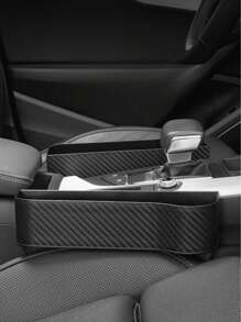 Car Seat Gap Storage Organizer - Large Capacity Design, Easy To Access, Prevent Items From Falling, Simple Installation, Suitable For Most Cars, SUVs And Trucks - Perfect For Driver And Passenger Seats, Easy To Use, Keep The Car Tidy, Car Storage Box Car Seat Gap Armrest Box Storage Box, Car Supplies Good Things Practical Mobile Phone Placement Box