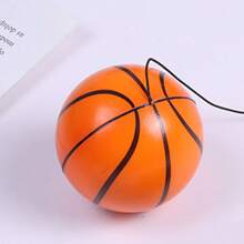 1 Peça Bola Saltitante de Borracha com Corda de Pulso para Treinamento de Coordenação Olho-Mão, Fortalecimento do Pulso, Exercícios e Fitness ao Ar Livre - Basquete/Beisebol/Tênis/Futebol - Bola de Alongamento - Bola de Iôiô - Brinquedos de Lazer e Alívio do Estresse