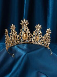 Crystal Tiara Crowns Rhinestone Crown With Combs For Women And Girls Crystal Queen Headbands Princess Headpieces Wedding Hair Accessories Bride Rhinestone For Pageant Birthday Prom - 彩色 - 查看 11