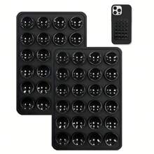 4 pezzi/2 pezzi Impugnatura in silicone per telefono, adatta a tutti i modelli di telefono, supporto adesivo per telefono, maniglia adesiva per telefono senza mani, supporto per impugnatura del telefono per selfie e video compatibile con , telefono Android, regalo per compleanni, famiglia, amici, supporto per telefono, accessori per telefono