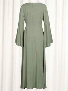 Vestido holgado de manga larga Robe del Ramadán de traje nacional mundial