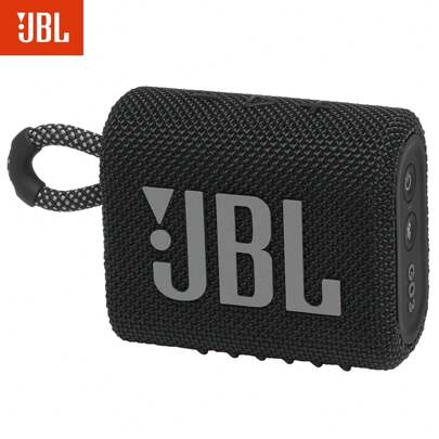  JBL Go 3 - Bärbar Mini Bluetooth-högtalare, stort ljud och kraftfull bas, IP67 vattentät och dammtät, 5 timmars speltid, högtalare för hem, utomhus och resor