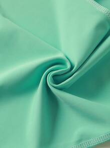 1 件 Tween 女童运动紧身裤，吸湿排汗，速干透气，瑜伽紧身裤，适合跑步、骑行、健身、锻炼、体操、网球等运动 - 綠色 - 查看 6