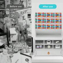 Multifunctional Desk Organizer With Drawer – Office, School & Home Supplies Storage - Apricot - View 5